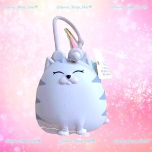 Stripped Kitty Pocketbac Holder